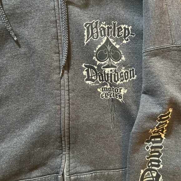 Harley Davidson zip up - Picture 6 of 9